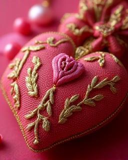 恋愛成就守りの美しい刺繍お守り袋